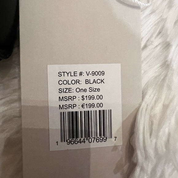 Valentino Orlandi Black Handbag with Silver Stud Accents - NWT - Picture 4 of 10